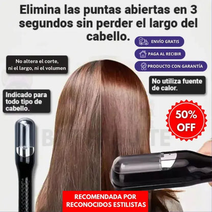 StylePro™ Corta Puntas Abiertas y Dañadas de Cabello Profesional