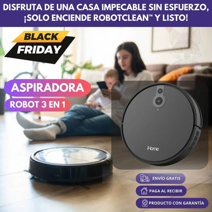 RobotClean™ - Robot aspiradora inteligente 3 en 1