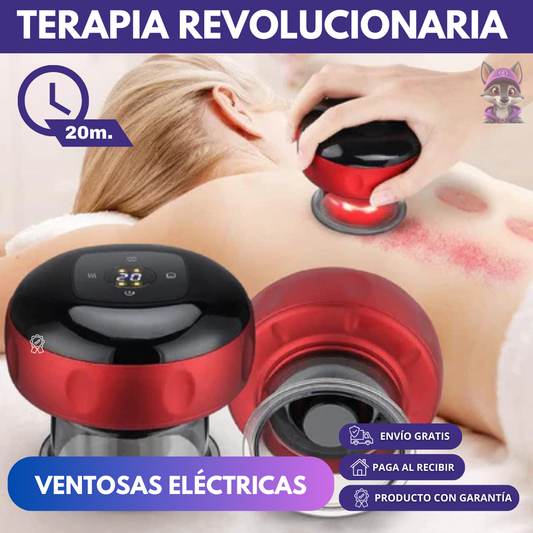 RelaxCup® - Terapia con Ventosas Eléctricas para Alivio Profundo