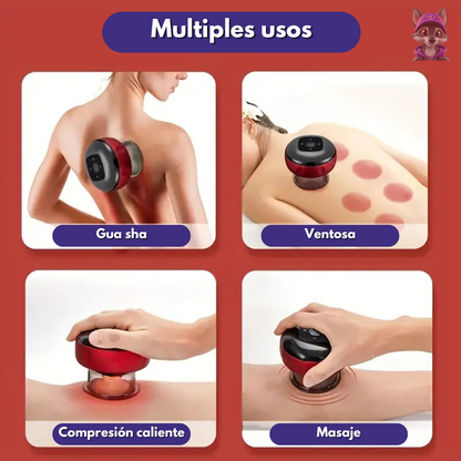 RelaxCup® - Terapia con Ventosas Eléctricas para Alivio Profundo