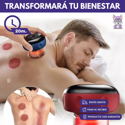 RelaxCup® - Terapia con Ventosas Eléctricas para Alivio Profundo