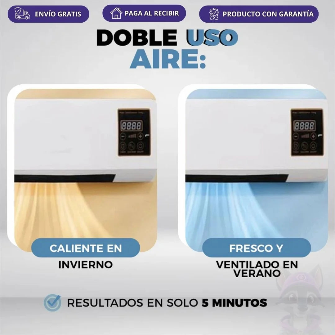 Aire Acondicionado 2 en 1 Coolmax® [ULTRA POTENTE] para Frio Y Calor