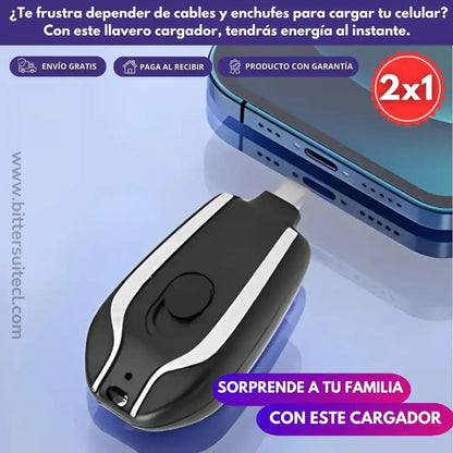 PowerKey™ Cargador portátil llavero OFERTA 2x1 $27.990