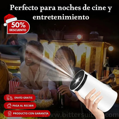 Proyector CinePower™ 4K Wifi Bluetooth + Regalo navideño