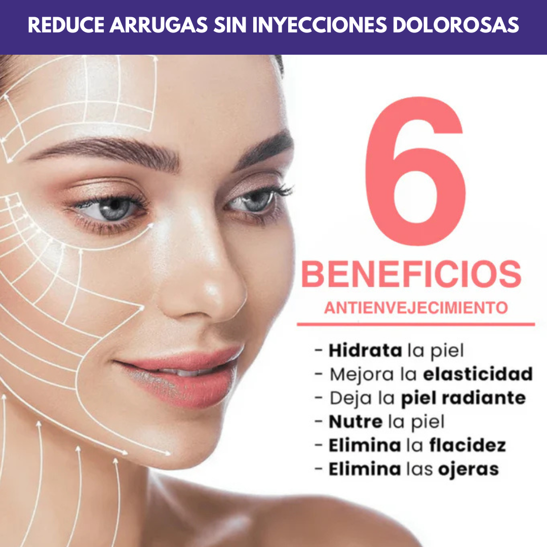 Mascarilla facial de colágeno PROMO 2X1 + Regalo Parches desintoxicantes