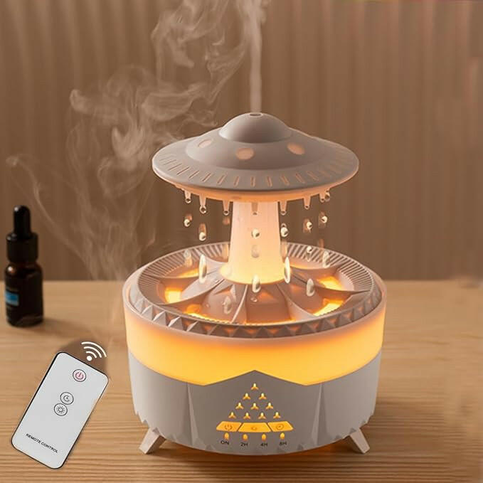 VaporDrip™ - Humidificador de Aromas con luces LED.