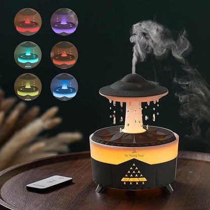 VaporDrip™ - Humidificador de Aromas con luces LED.