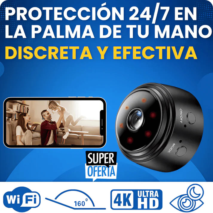 SpyCam® Mini cámara espía Full HD + Envío gratis